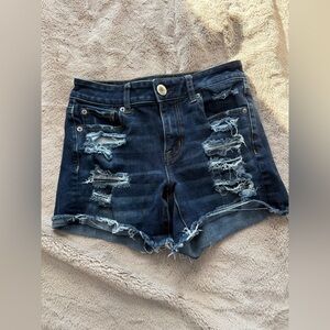 American eagle jean shorts